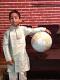 Formal Green Striped Teens & Kids Kurta Pajama