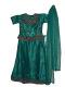 Stunning Blue Crepe Silk Ghagra Choli For Baby Girl And Teens Stunning Blue Crepe Silk Ghagra Choli For Baby Girl And Teens