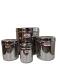 S.S. Round Shape Canister (Container/Dabba) w/ Lid For Home Kitchen S.S. Round Shape Canister (Container/Dabba) w/ Lid For Home Kitchen