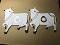 Dozen (12pcs) Pichwai cow cutouts for backdrop decorations for Vrathas pooj Dozen (12pcs) Pichwai cow cutouts for backdrop decorations for Vrathas pooj
