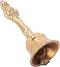 Tabakh 3.5" Hand Held Service Bell 1.5 Inch Diameter - Polished Brass Tabakh 3.5" Hand Held Service Bell 1.5 Inch Diameter - Polished Brass