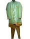 Traditional Indian Sherwani for Men - Mint Green (S to 3XL) Traditional Indian Sherwani for Men - Mint Green (S to 3XL)