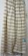 Jersey Polyester White Beige Stripes Long Trendy Skirt - 37" Long Jersey Polyester White Beige Stripes Long Trendy Skirt - 37" Long