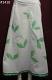 White Cotton Green Printed Long Trendy Skirt - 36" Long White Cotton Green Printed Long Trendy Skirt - 36" Long