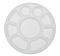 Eco-Friendly 9 Compartment Thali Biodegradable White Plates - 100 Pack Eco-Friendly 9 Compartment Thali Biodegradable White Plates - 100 Pack