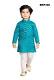 Boys torquoise blue Printed Muslin cotton Kurta Pajama Set Boys torquoise blue Printed Muslin cotton Kurta Pajama Set