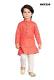 Boys Peach with butti allover cotton Kurta Pajama Set Boys Peach with butti allover cotton Kurta Pajama Set