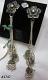 Indian Designer Silver Black Beads Partywear Earrings Indian Designer Silver Black Beads Partywear Earrings