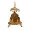 Brass Finish Metal Pooja Singhasan 7" High Brass Finish Metal Pooja Singhasan 7" High