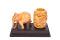Rajasthani Wood carved penstand With Elephant Statue Rajasthani Wood carved penstand With Elephant Statue