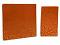 24 Fancy Design in Gold Orange Self Print Paper Sweet Boxes - 250 & 500 Gms