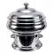 Stainless Steel Rajasthani Style Chafing Dish For Serverware - 7.5 Ltr Stainless Steel Rajasthani Style Chafing Dish For Serverware - 7.5 Ltr