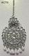 Mang Tika - Indian Designer Maang Silver CZ Stones Pearl Beads #3051774