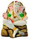 Beautiful n Colorful Fiber Ganesh Statue - 10" # 1 Beautiful n Colorful Fiber Ganesh Statue - 10" # 1