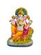 Beautiful n Colorful Fiber Ganesh Statue - 11" # 3 Beautiful n Colorful Fiber Ganesh Statue - 11" # 3