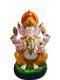 Beautiful n Colorful Fiber Ganesh Statue - 15.5" # 17