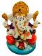 Beautiful n Colorful Fiber Very Small Ganesh Statue - 3.5" # 9 Beautiful n Colorful Fiber Very Small Ganesh Statue - 3.5" # 9