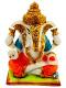 Beautiful n Colorful Fiber Very Small Ganesh Statue - 4" # 14 Beautiful n Colorful Fiber Very Small Ganesh Statue - 4" # 14