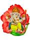 Beautiful n Colorful Fiber Small Ganesh Statue - 4" # 20 Beautiful n Colorful Fiber Small Ganesh Statue - 4" # 20