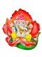 Beautiful n Colorful Fiber Small Ganesh Statue - 4" # 21 Beautiful n Colorful Fiber Small Ganesh Statue - 4" # 21