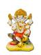 Beautiful n Colorful Fiber Small Ganesh Statue - 5" # 28