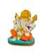 Beautiful n Colorful Fiber Small Ganesh Statue - 5" # 31