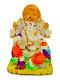 Beautiful n Colorful Fiber Small Ganesh Statue - 5.25" # 32