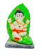 Beautiful n Colorful Fiber Medium Ganesh Statue - 7.5" # 58 Beautiful n Colorful Fiber Medium Ganesh Statue - 7.5" # 58