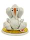Beautiful n Colorful Fiber Medium Abstract Ganesh Statue - 6.75" # 67 Beautiful n Colorful Fiber Medium Abstract Ganesh Statue - 6.75" # 67