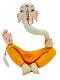 Beautiful n Colorful Fiber Medium Abstract Ganesh Statue - 8" # 70 Beautiful n Colorful Fiber Medium Abstract Ganesh Statue - 8" # 70