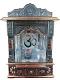 Traditional Aluminium Copper Oxidised Plated Temple (Open)- 22.5"
