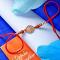 Exquisite Om Rakhi with Rudraksha