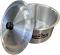 Small to Large Aluminum Cooking Pots in Size 2.5 L to 30 L Metal Finish
