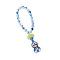  Adorable BAL RAKHI Crafted W/Beautiful Blue Beads + Roli & Chaval