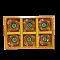 Traditional Decorative Fancy Diwali Clay Diyas-pack of 6 (C140) Traditional Decorative Fancy Diwali Clay Diyas-pack of 6 (C140)