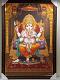 Beautiful Wooden Framed Canvas Print Picture of Ganeshji # 10 - 23 x 33" Beautiful Wooden Framed Canvas Print Picture of Ganeshji # 10 - 23 x 33"