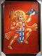 Beautiful Wooden Framed Canvas Print Picture of Hanumanji # 3 - 23 x 33"