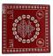 Red Printed Bajot, Table w/ Shubh Labh & Kalash Print for Pooja Red Printed Bajot, Table w/ Shubh Labh & Kalash Print for Pooja