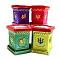12 Pcs Designer Artistic Tulsi Planter Shape Clay Diya 3" 12 Pcs Designer Artistic Tulsi Planter Shape Clay Diya 3"