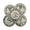 Ganesha Lakshmi / Laxmi Pure Silver (999) 10 Gram Coin (Pack of 5 Coins) Ganesha Lakshmi / Laxmi Pure Silver (999) 10 Gram Coin (Pack of 5 Coins)