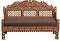 Traditional Indian Design Handcrafted Carved Sofa