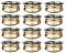 12 Pcs Copper Handi 14, 20, & 27 Oz Restaurant / Home Serving Dish 12 Pcs Copper Handi 14, 20, & 27 Oz Restaurant / Home Serving Dish