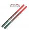 24 Pair (48 Sticks) Wooden Sankheda Dandiya Sticks for Garba Dance