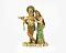 Green Radha Krishna Brass Small Statue For Puja, Home Mandirs, Decor, Gifts, Showpiece 5 X 11 X 7 In Green Radha Krishna Brass Small Statue For Puja, Home Mandirs, Decor, Gifts, Showpiece 5 X 11 X 7 In