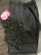 Black Tulip Pants w/ Lace Works - Size 40 - 46