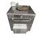 Powerful Double Burner 100K BTU NSF Tandoor Clay Oven - 32X32X37 Inches