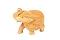 Rajasthani Carved Wood Ambari Elephant Rajasthani Carved Wood Ambari Elephant