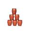 6 Pcs Traditional Design Indian Clay Water Cup / Kulhad / Tumbler 125ml 6 Pcs Traditional Design Indian Clay Water Cup / Kulhad / Tumbler 125ml
