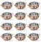 12 Pcs Copper Handi w/ Handle 14 oz - 20 Oz Restaurant/Home Serving Dish 