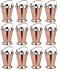 12 pcs Hammered Copper Stainless Steel Gravy Bucket (Balti) 12 Oz - 16 Oz 12 pcs Hammered Copper Stainless Steel Gravy Bucket (Balti) 12 Oz - 16 Oz